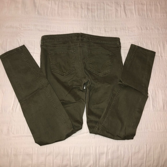 Hollister Army Green Jeans - Picture 2 of 2